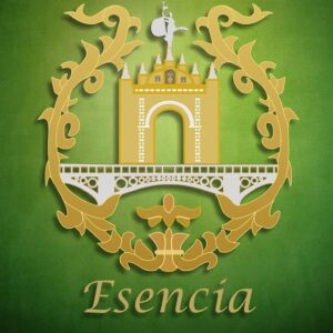 Escudo de la Banda de Cornetas y Tambores Esencia de Sevilla