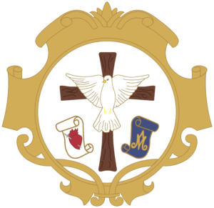 Escudo de la Banda de Cornetas y Tambores Nuestro Padre Jesús de las Tres Caídas de Dos Hermanas