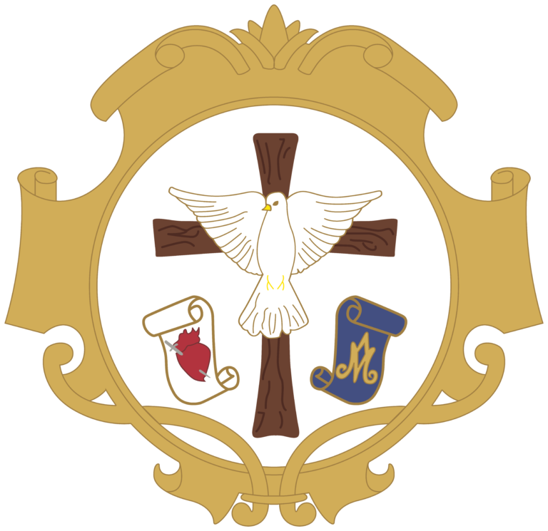 Escudo de la Banda de Cornetas y Tambores "Nuestro Padre Jesús de las Tres Caídas" de Dos Hermanas