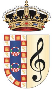 Escudo de la Banda de Música de la Asociación Filarmónica Cultural Santa María de las Nieves de Olivares