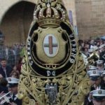 Banderín de la Agrupación Musical "Santísimo Cristo de Gracia" de Córdoba