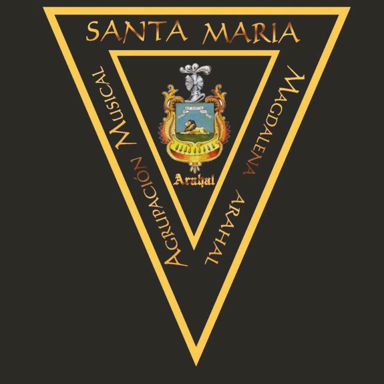 Escudo de la Agrupación Musical "Santa María Magdalena" de Arahal