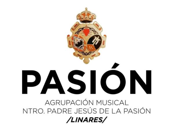 Escudo de la Agrupación Musical "Nuestro Padre Jesús de la Pasión" de Linares