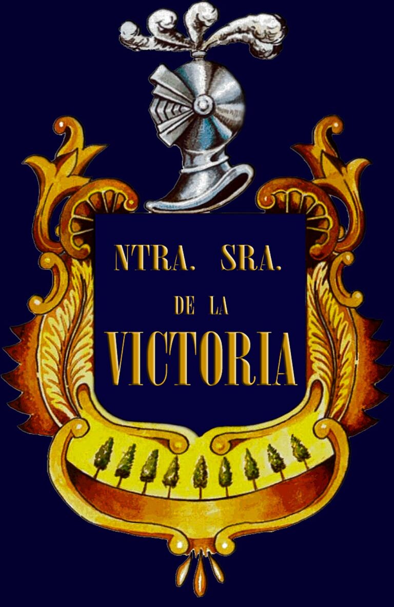 Escudo de la Agrupación Musical "Nuestra Señora de la Victoria" de Arahal (Sevilla)