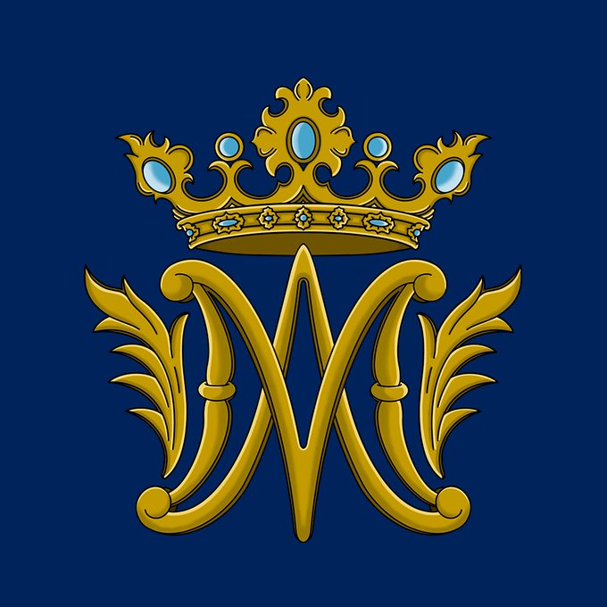 Escudo de la Asociación Musical "Santa María" de Sevilla