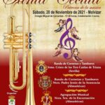 Cartel del Homenaje a Santa Cecilia en Molvízar 2021