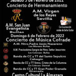 Cartel del II Certamen Nacional de Bandas "Villa de Bullas"