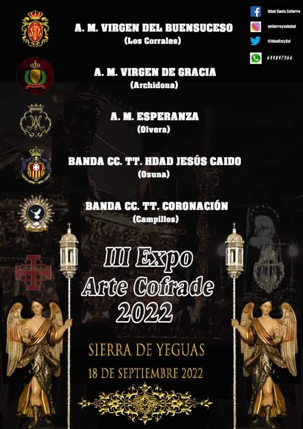 III Expo Arte Cofrade de Sierra de Yeguas