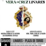 Cartel del II Concierto de Música Cofrade "Vera+Cruz Linares"