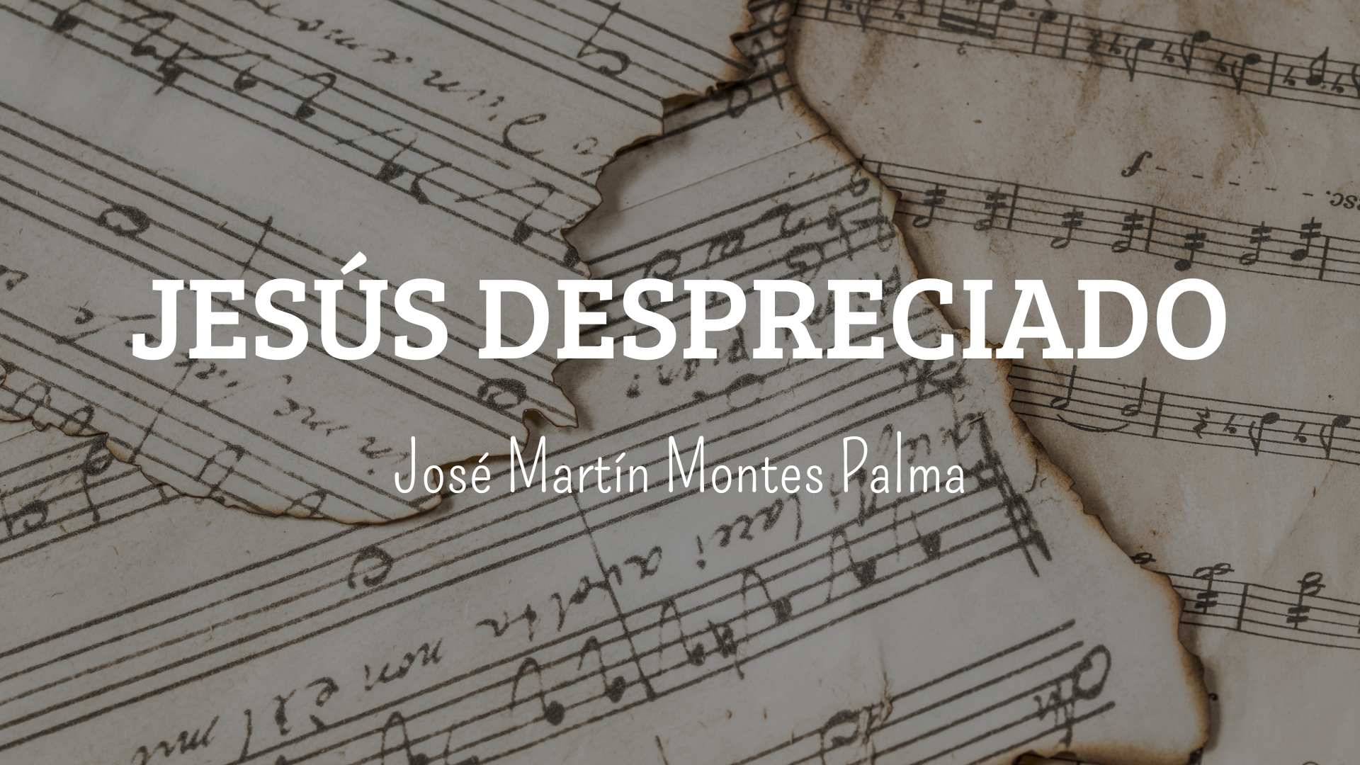 JESÚS DESPRECIADO