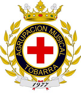 Escudo de la Agrupación Musical Cruz Roja de Tobarra