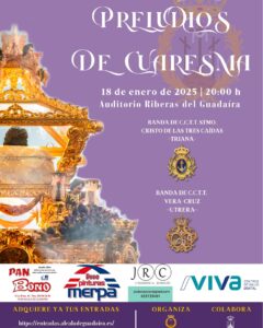 Cartel del Concierto de Marchas Procesionales Preludios de Cuaresma