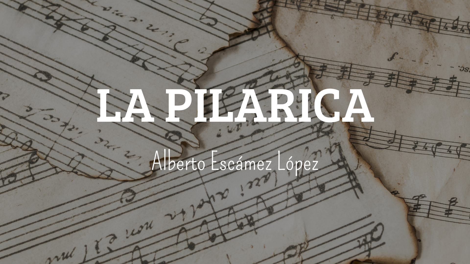 Marcha Procesional: LA PILARICA Marcha Procesional: LA PILARICA