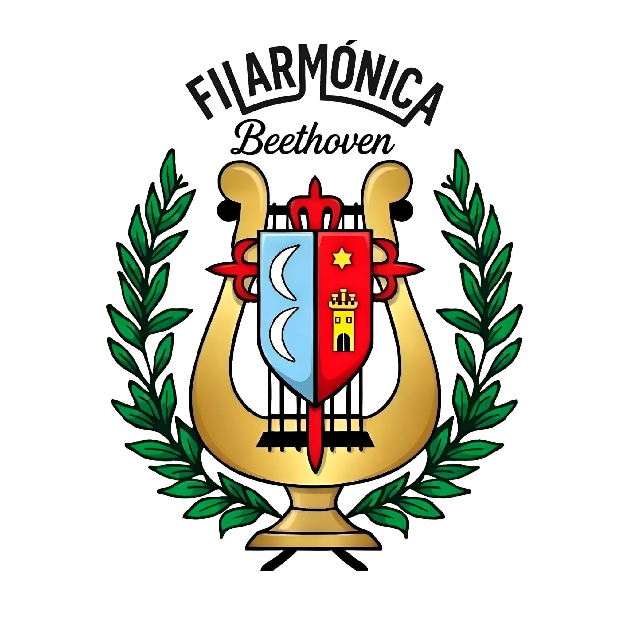 Escudo de la Banda de Música Filarmónica Beethoven de Campo de Criptana