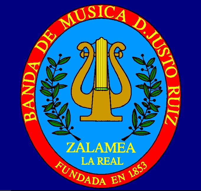 Escudo de la Banda de Música Don Justo Ruiz de Zalamea la Real